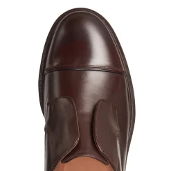 Fratelli Rossetti Almond-coloured leather Dandy Derby shoe|^ Lace-up Shoes