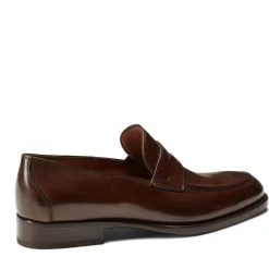 Fratelli Rossetti Band loafer in ebony leather|^ Loafers