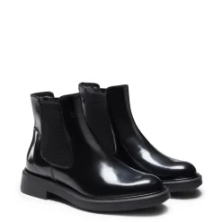 Fratelli Rossetti Beatle ankle boot in black leather|^ Ankle Boots