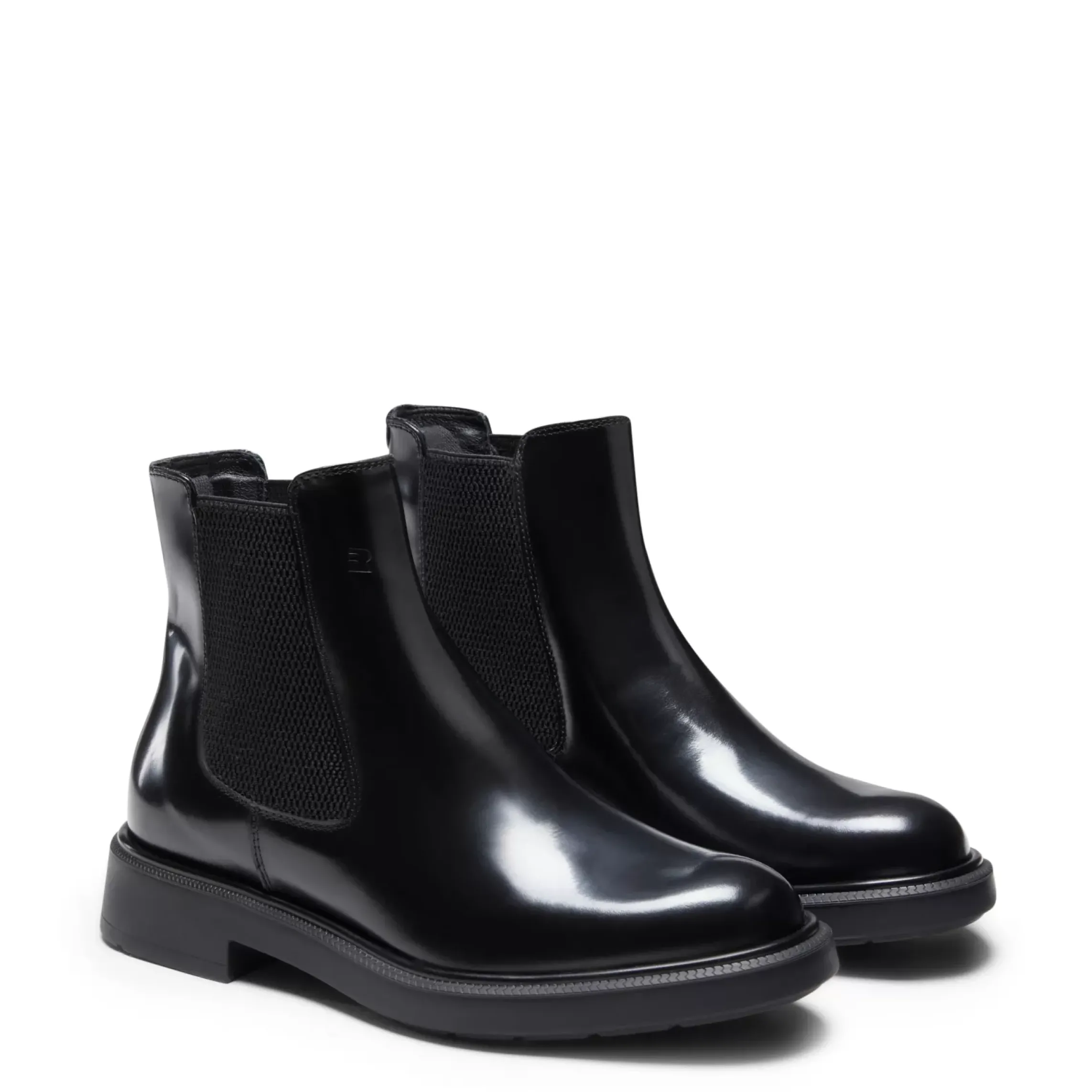Fratelli Rossetti Beatle ankle boot in black leather|^ Ankle Boots