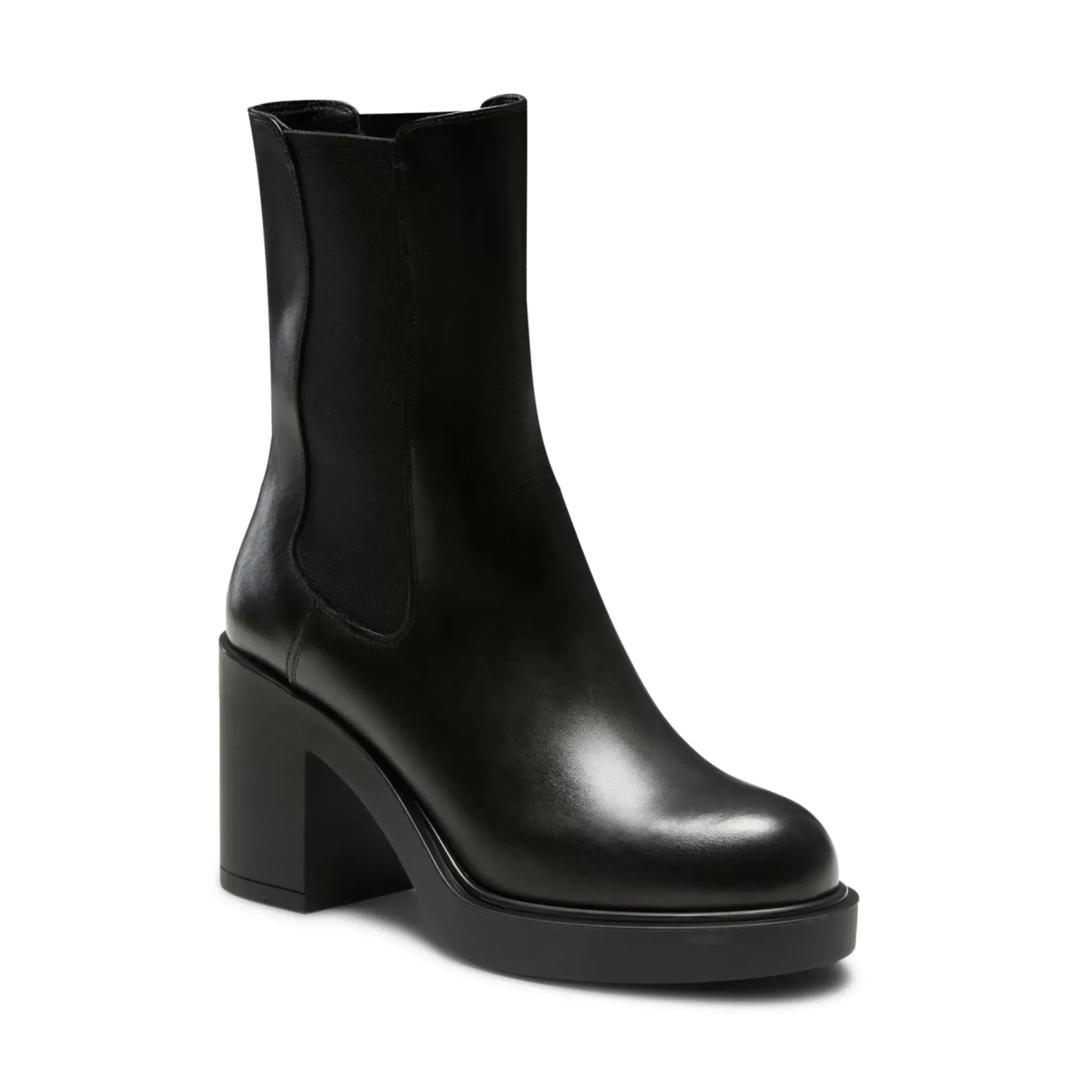 Fratelli Rossetti Beatle ankle boot in black leather|^ Ankle Boots
