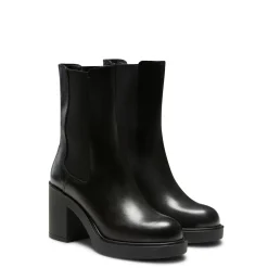 Fratelli Rossetti Beatle ankle boot in black leather|^ Ankle Boots