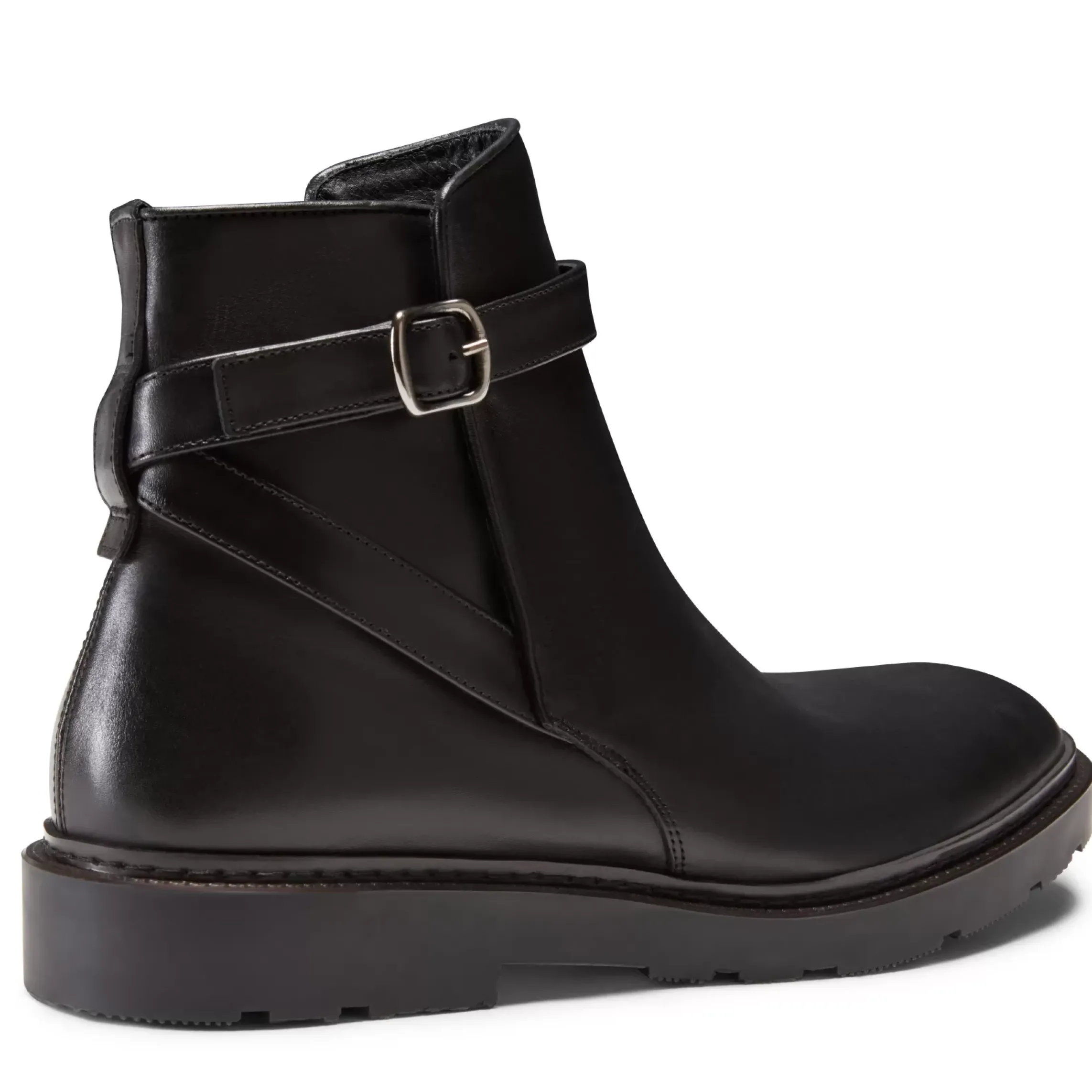 Fratelli Rossetti Beatle ankle boot in black leather|^ Ankle Boots