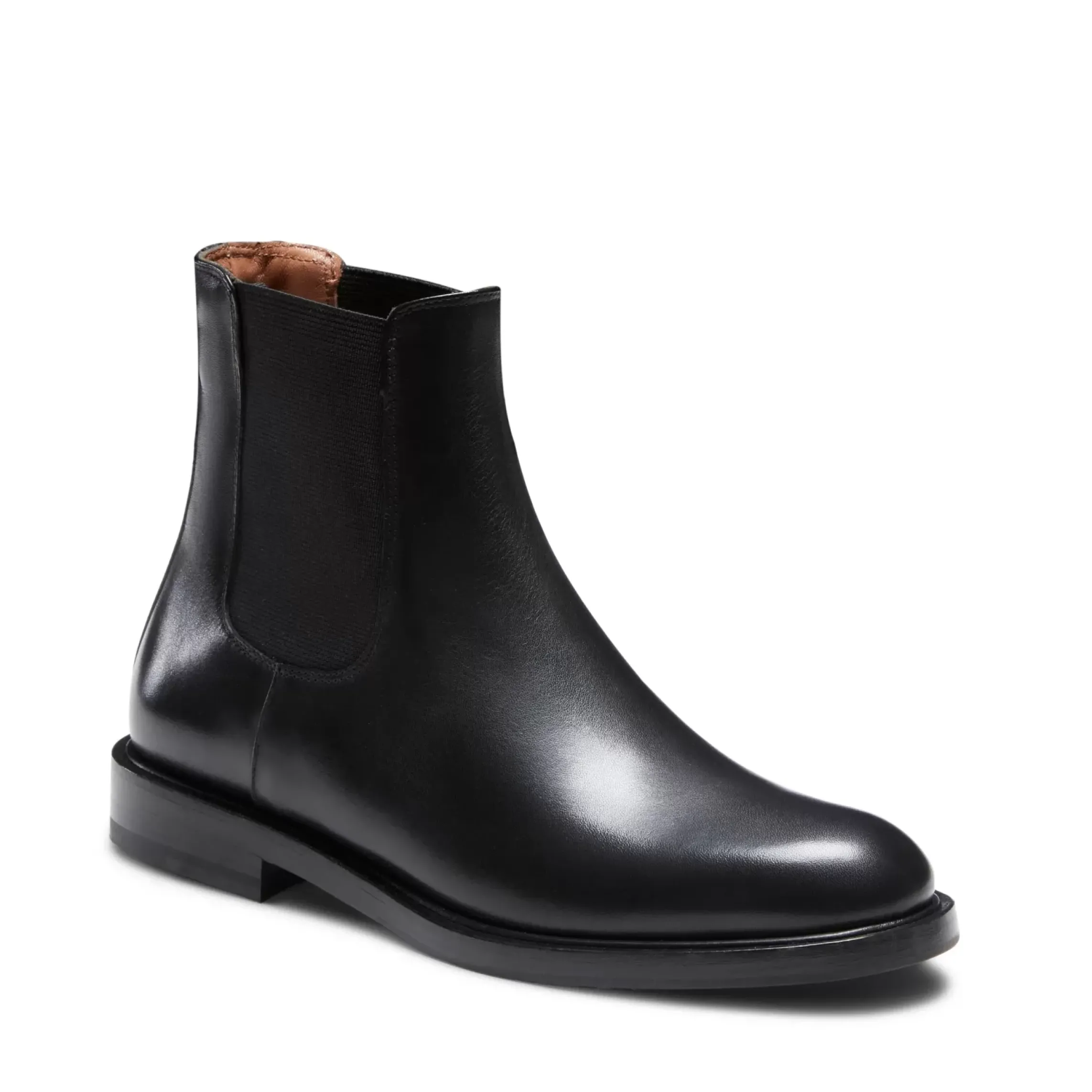 Fratelli Rossetti Beatle ankle boot in black leather|^ Ankle Boots