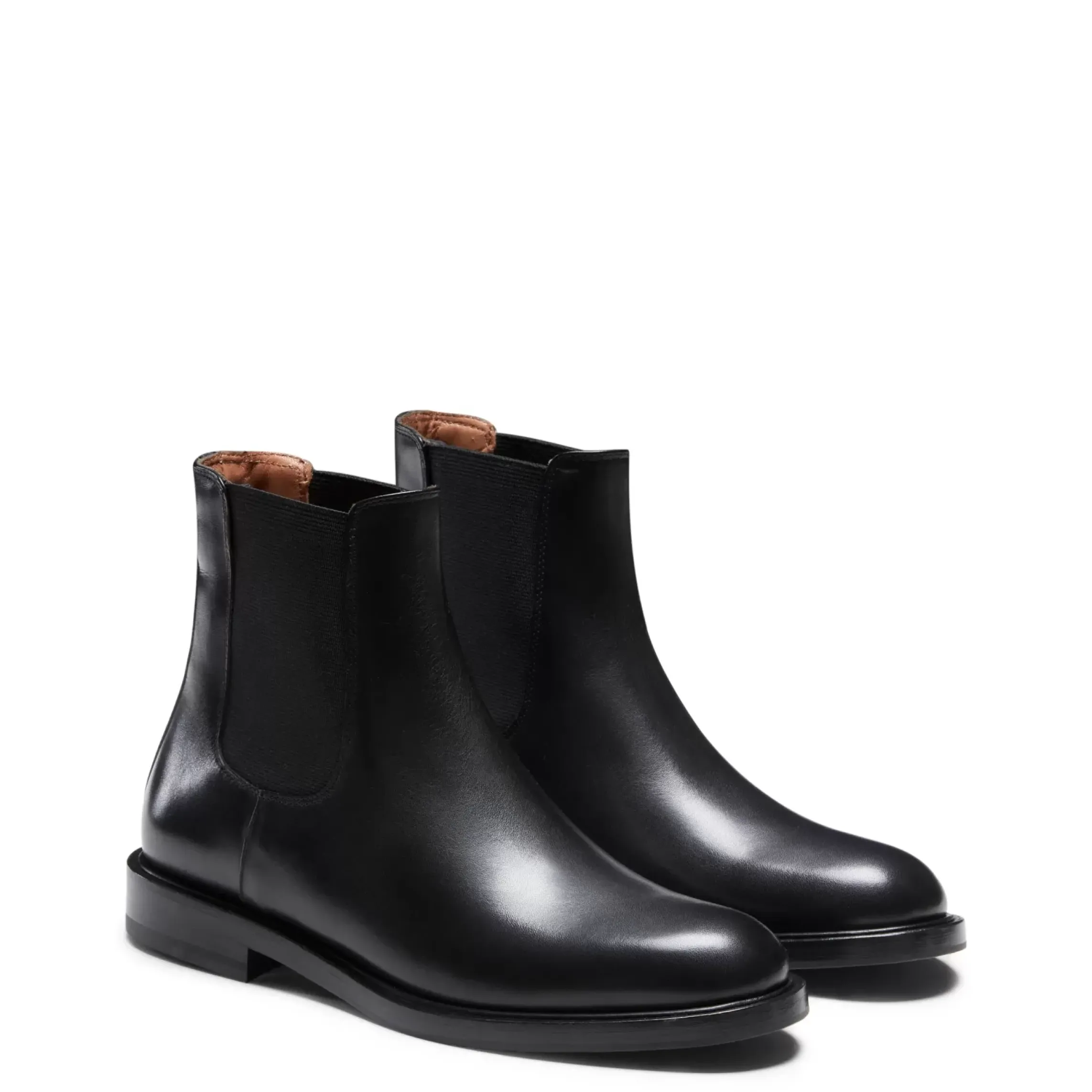 Fratelli Rossetti Beatle ankle boot in black leather|^ Ankle Boots