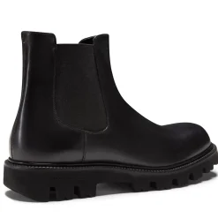 Fratelli Rossetti Beatle boot in black leather|^ Ankle Boots