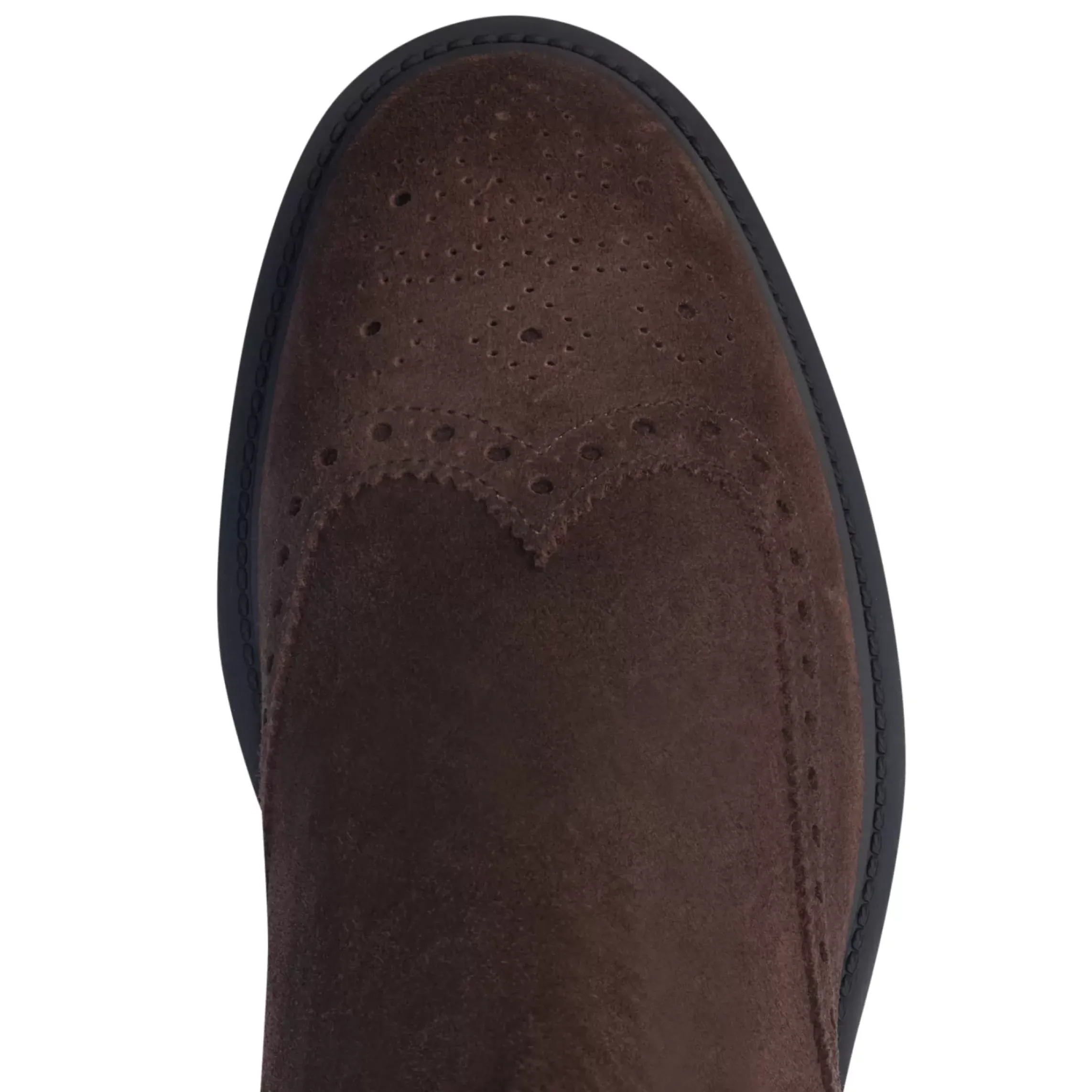 Fratelli Rossetti Beatle boot in cocoa brown suede|^ Ankle Boots