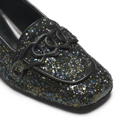 Fratelli Rossetti Black fabric loafer|^ Décolleté