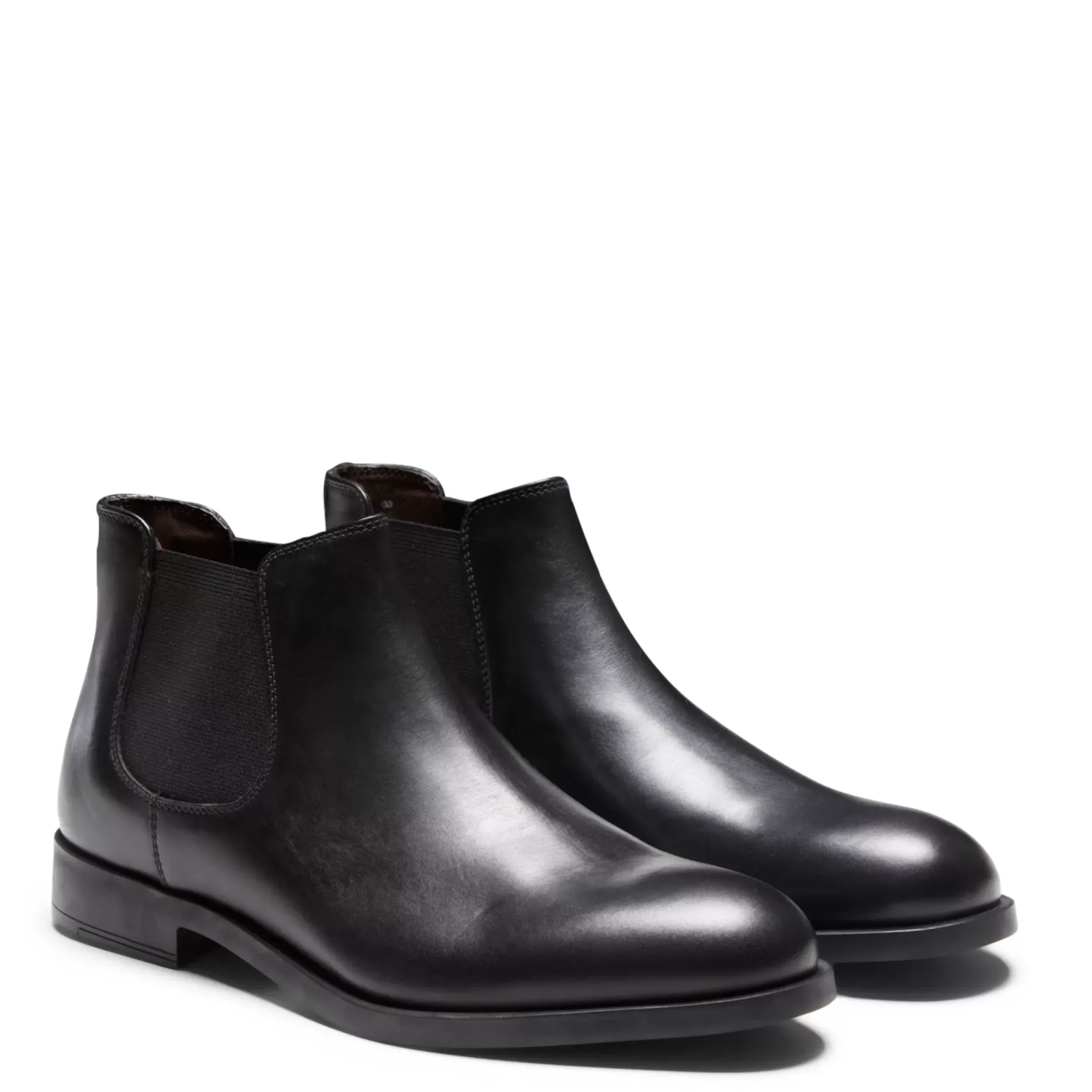 Fratelli Rossetti Black leather boot|^ Ankle Boots