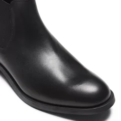 Fratelli Rossetti Black leather boot|^ Ankle Boots