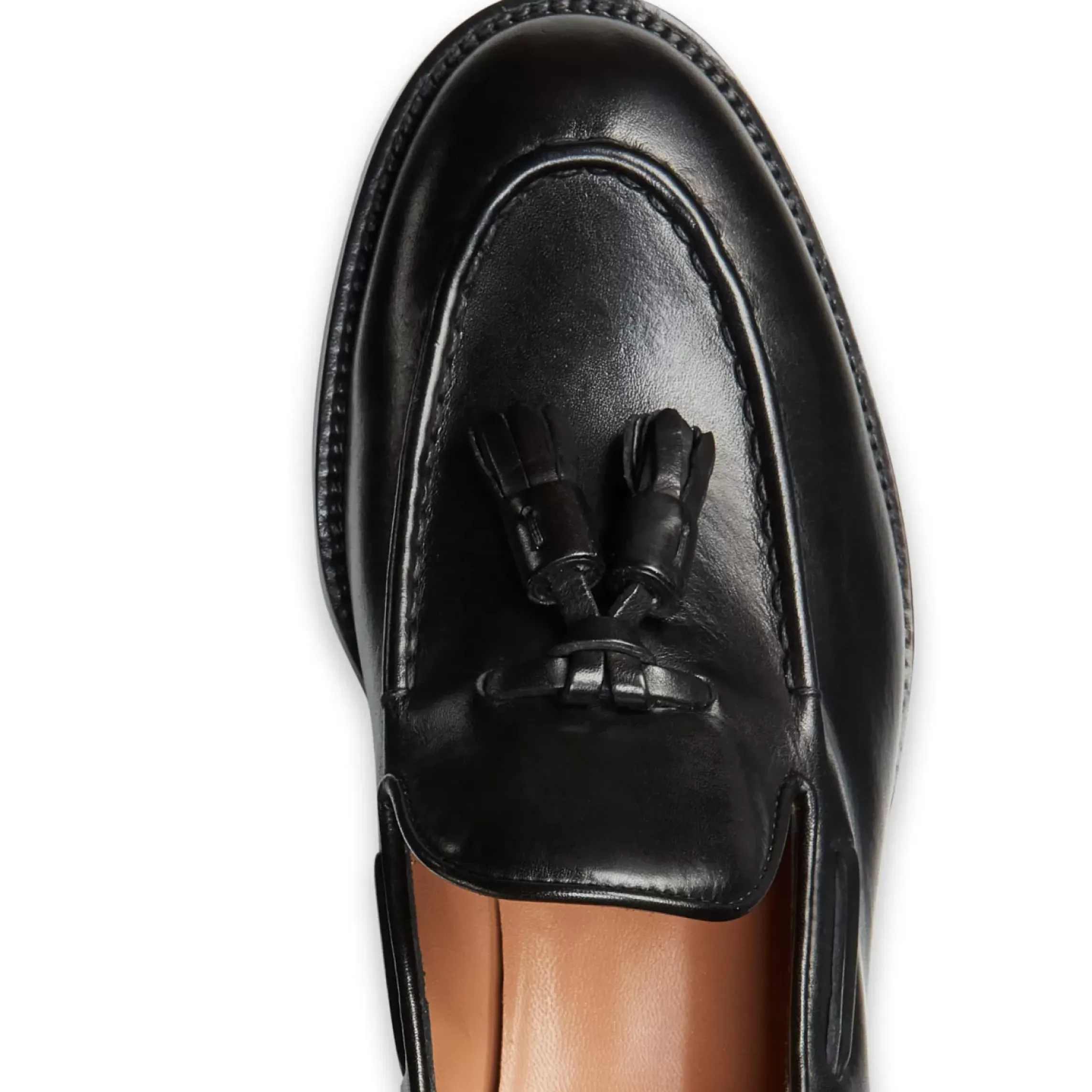 Fratelli Rossetti Black leather Brera loafer|^ Loafers