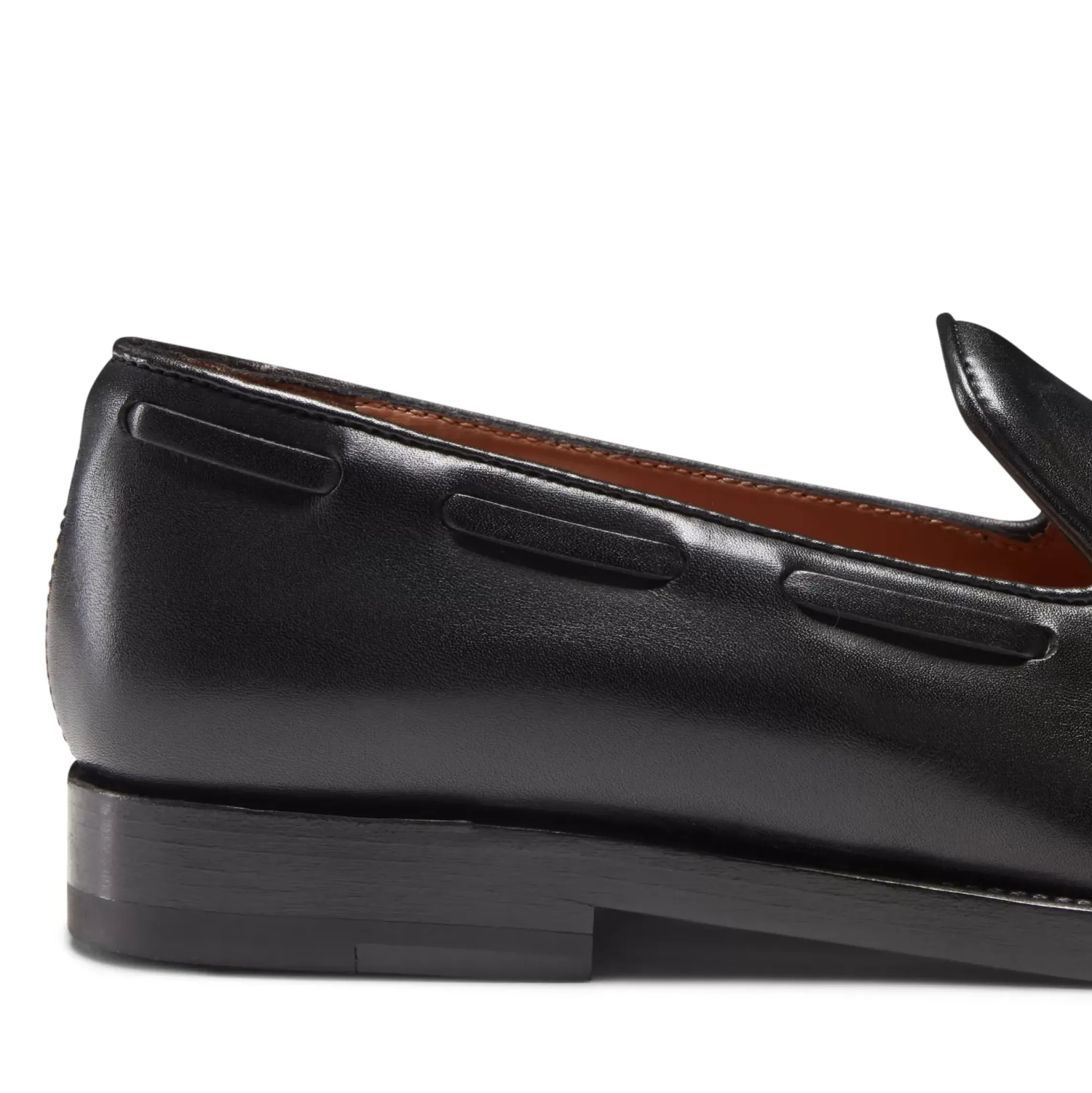 Fratelli Rossetti Black leather Brera loafer|^ Loafers