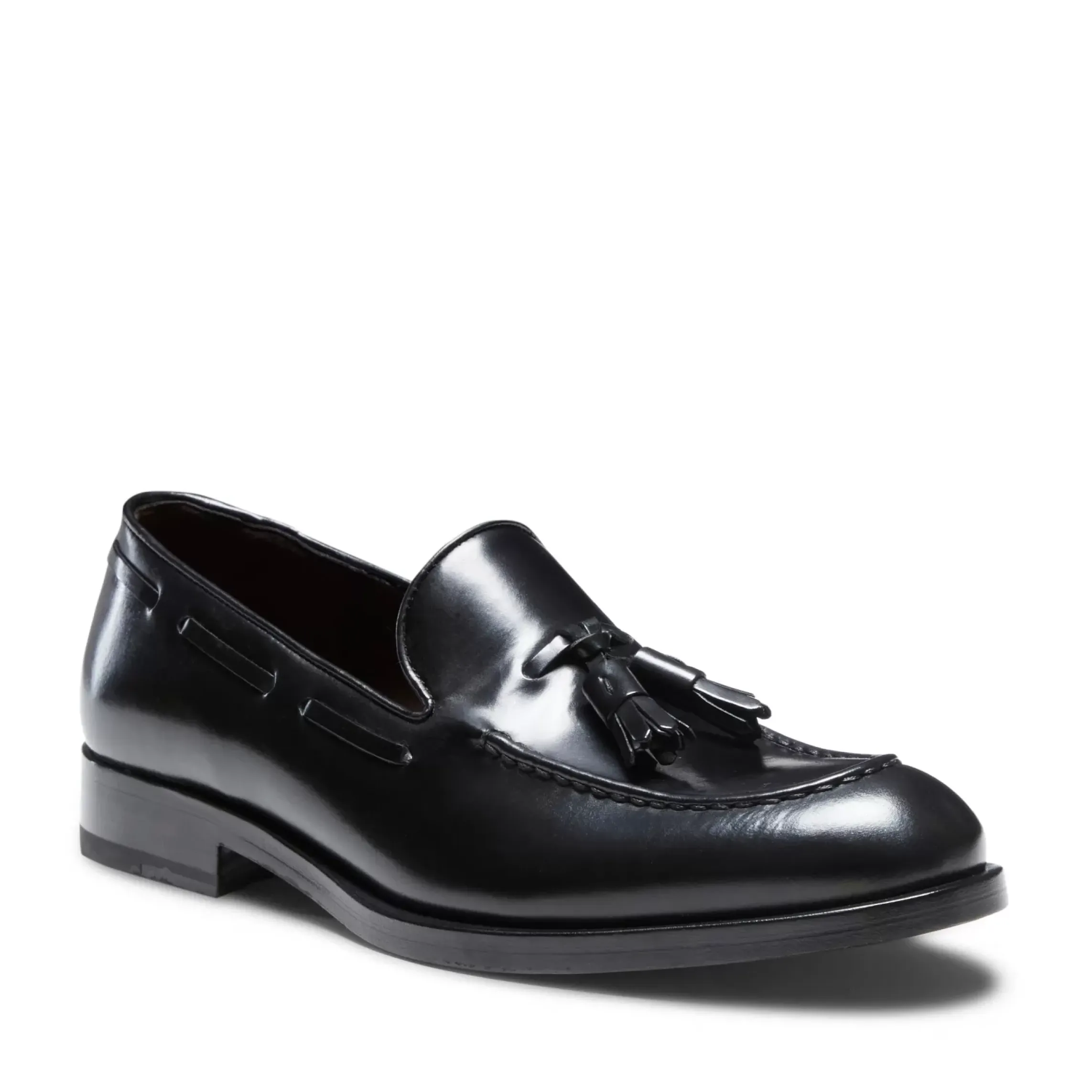 Fratelli Rossetti Black leather Brera loafer|^ Loafers