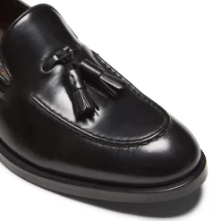 Fratelli Rossetti Black leather Brera loafer|^ Loafers