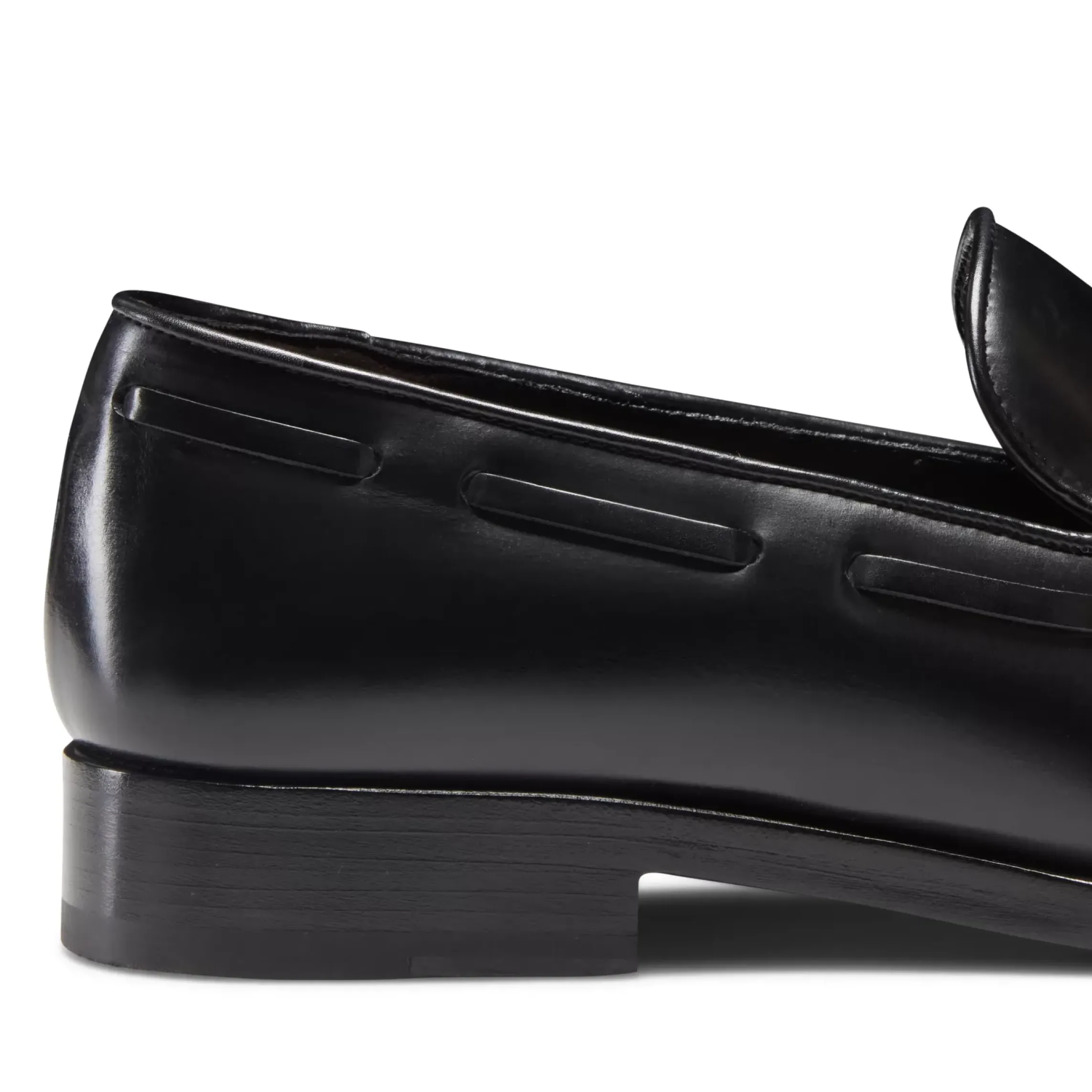 Fratelli Rossetti Black leather Brera loafer|^ Loafers