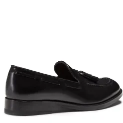 Fratelli Rossetti Black leather Brera loafer|^ Loafers