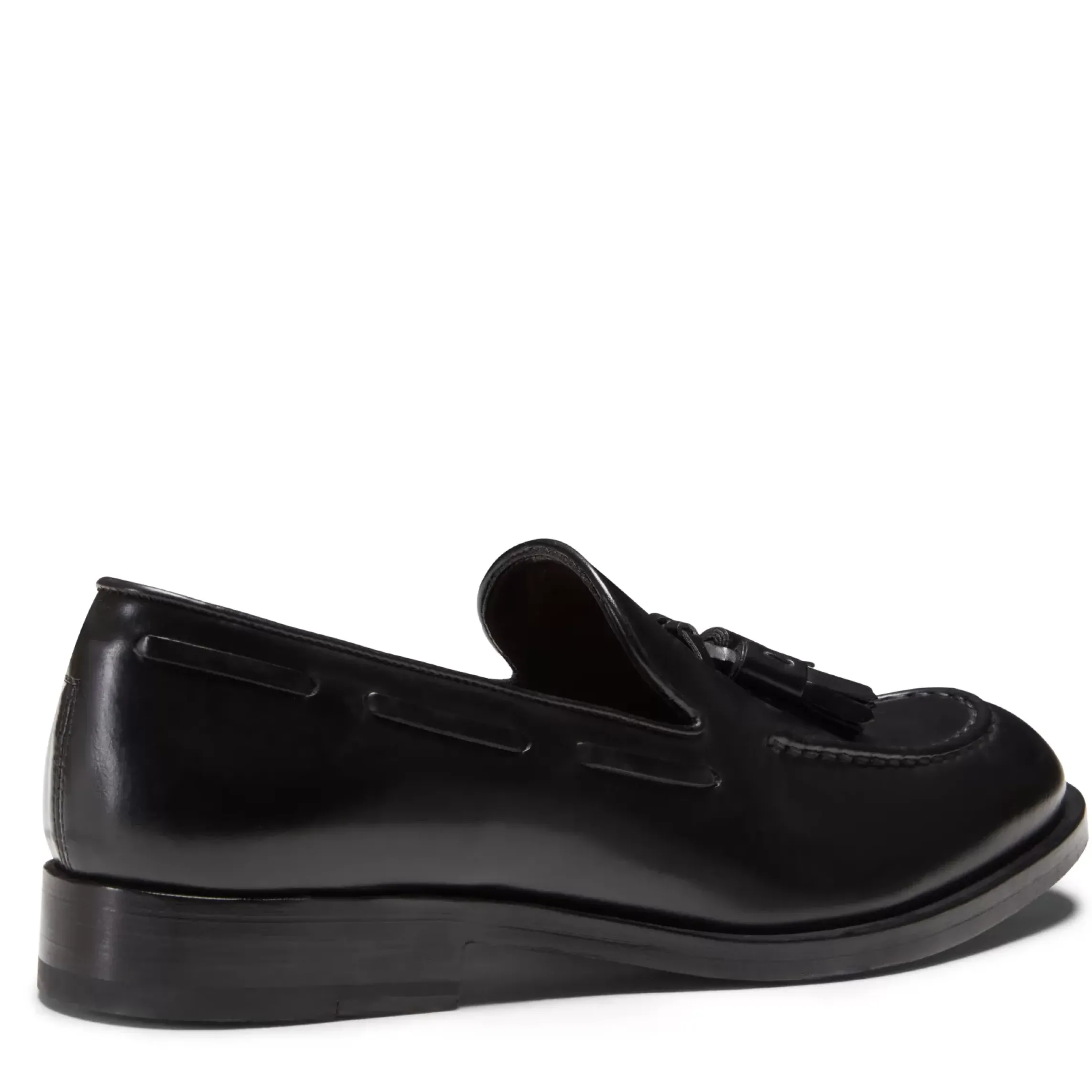 Fratelli Rossetti Black leather Brera loafer|^ Loafers