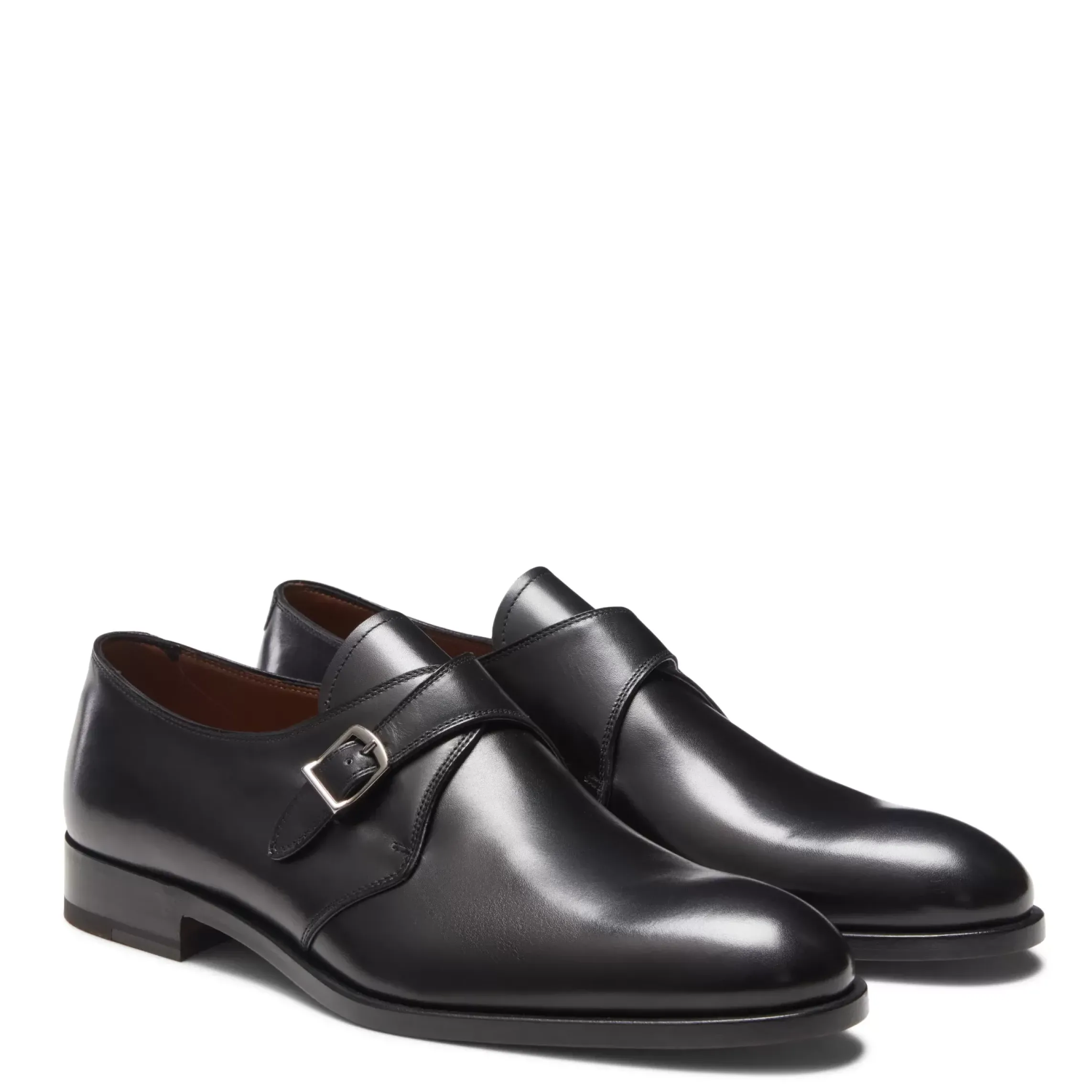 Fratelli Rossetti leather double-buckle lace-ups|^ Lace-up Shoes