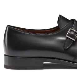 Fratelli Rossetti leather double-buckle lace-ups|^ Lace-up Shoes