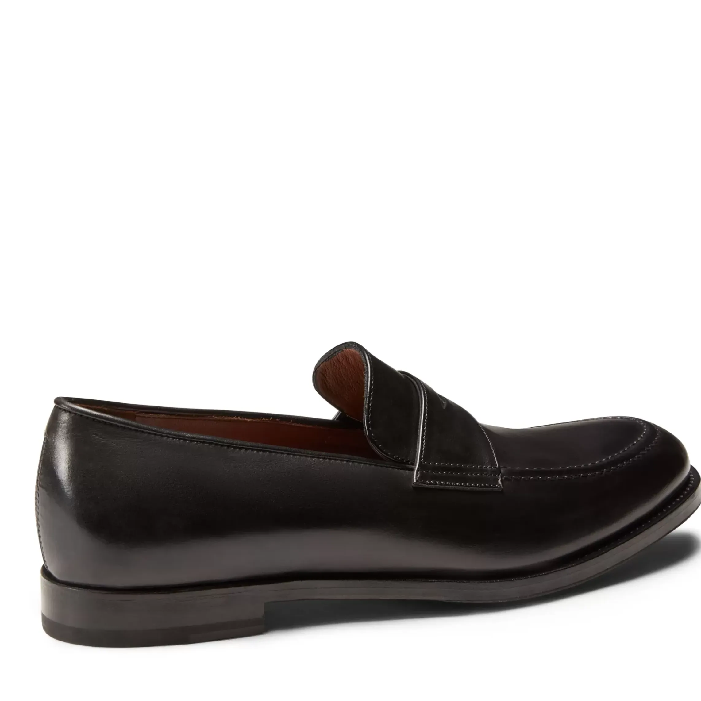 Fratelli Rossetti Black leather loafer|^ Loafers