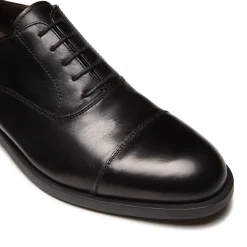 Fratelli Rossetti Black leather Oxford shoe|^ Lace-up Shoes