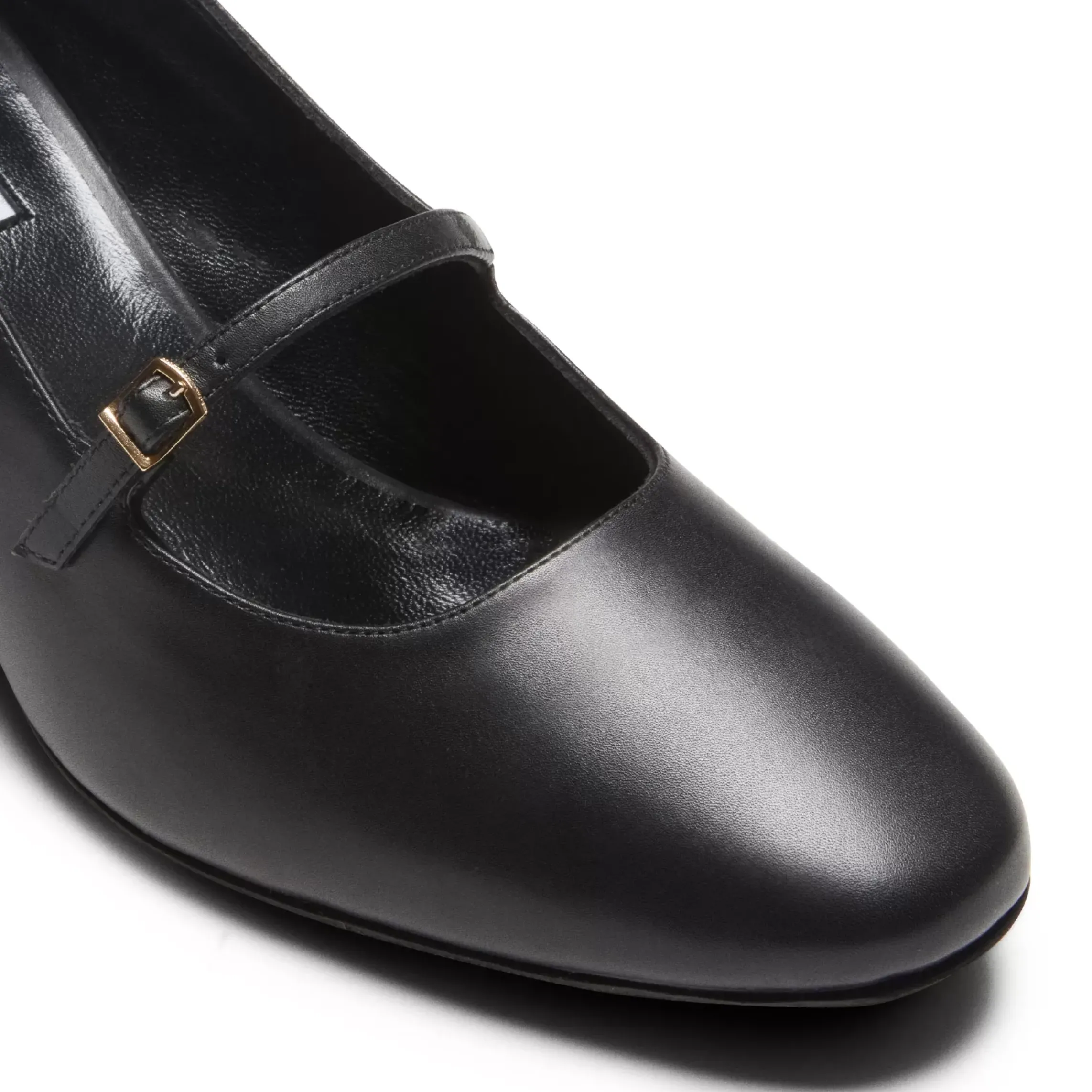 Fratelli Rossetti Black leather pump|^ Décolleté