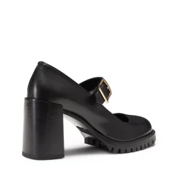 Fratelli Rossetti Black leather pump|^ Décolleté