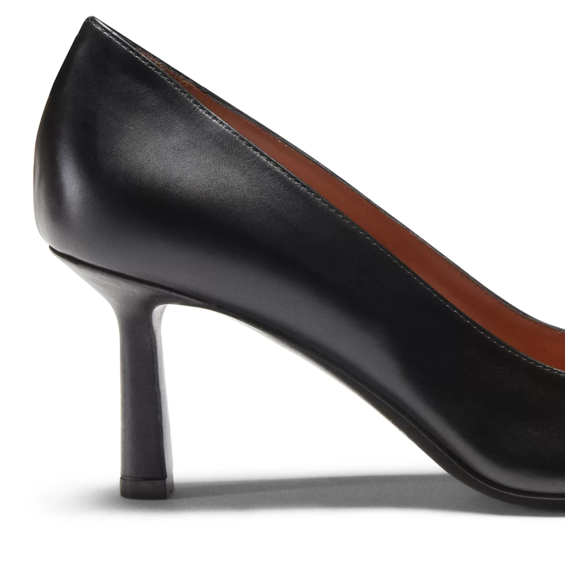Fratelli Rossetti Black leather pump|^ Décolleté