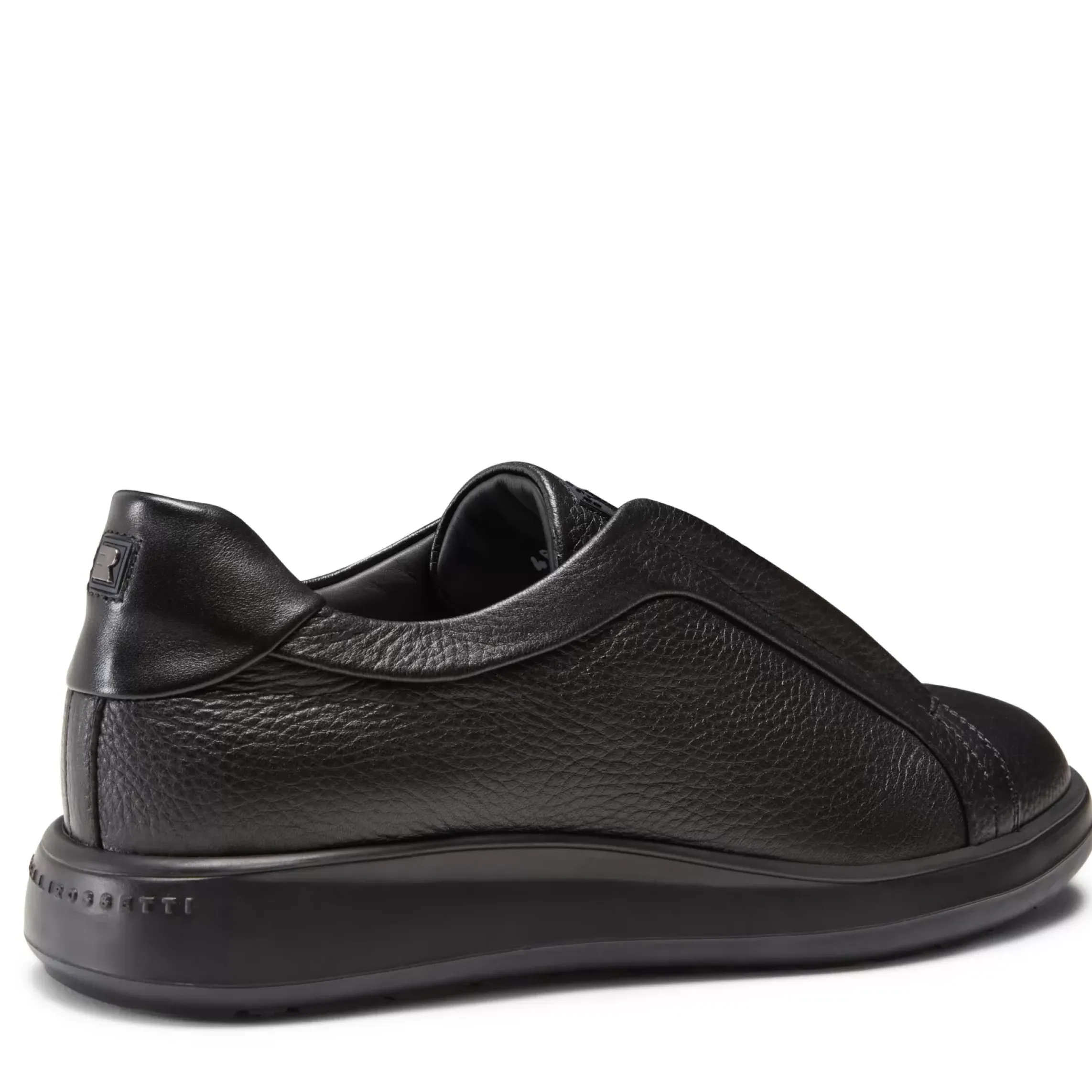Fratelli Rossetti Black leather sneaker|^ Sneakers