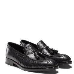 Fratelli Rossetti leather Tartan Brera loafer|^ Loafers