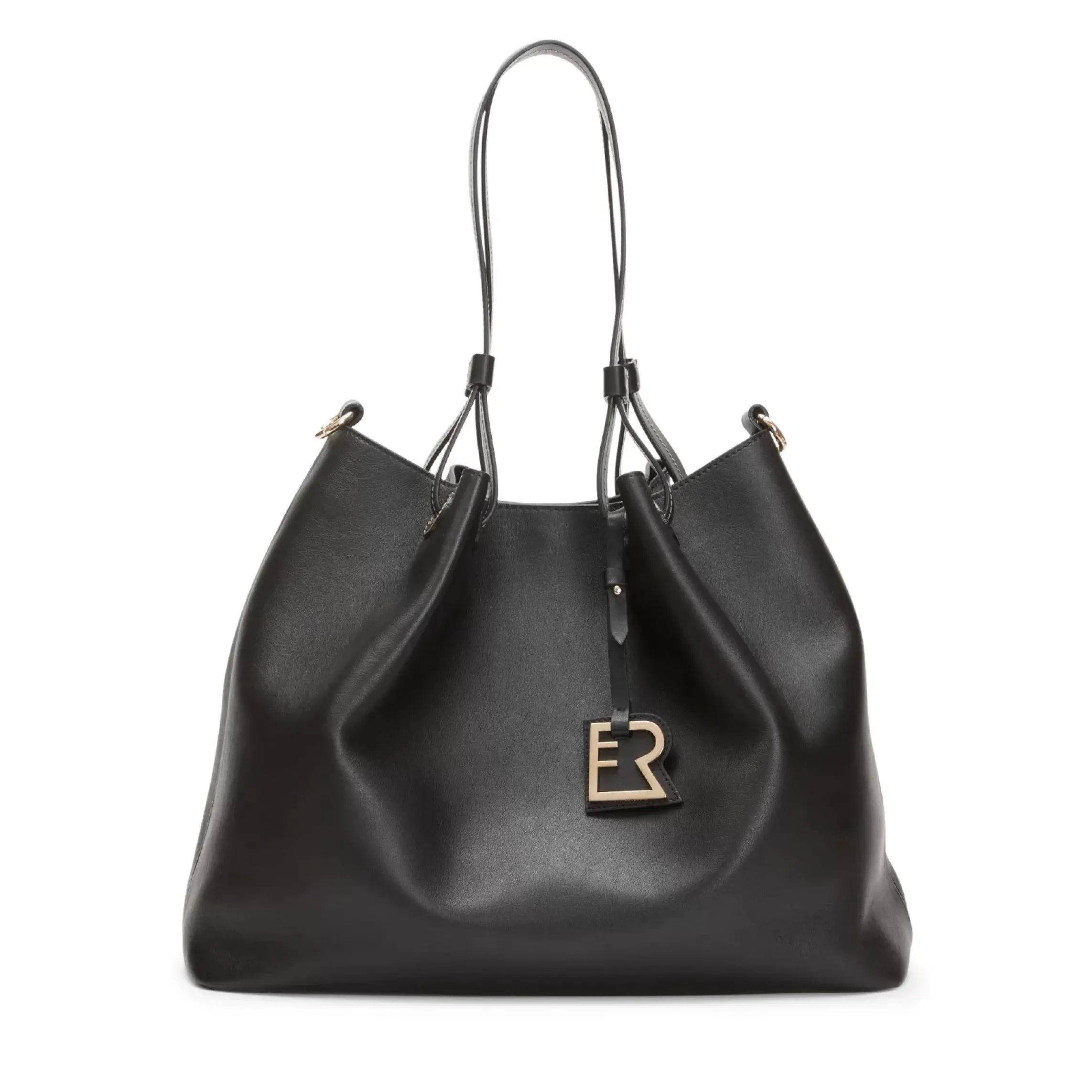 Fratelli Rossetti Black leather tote bag|^ Bags