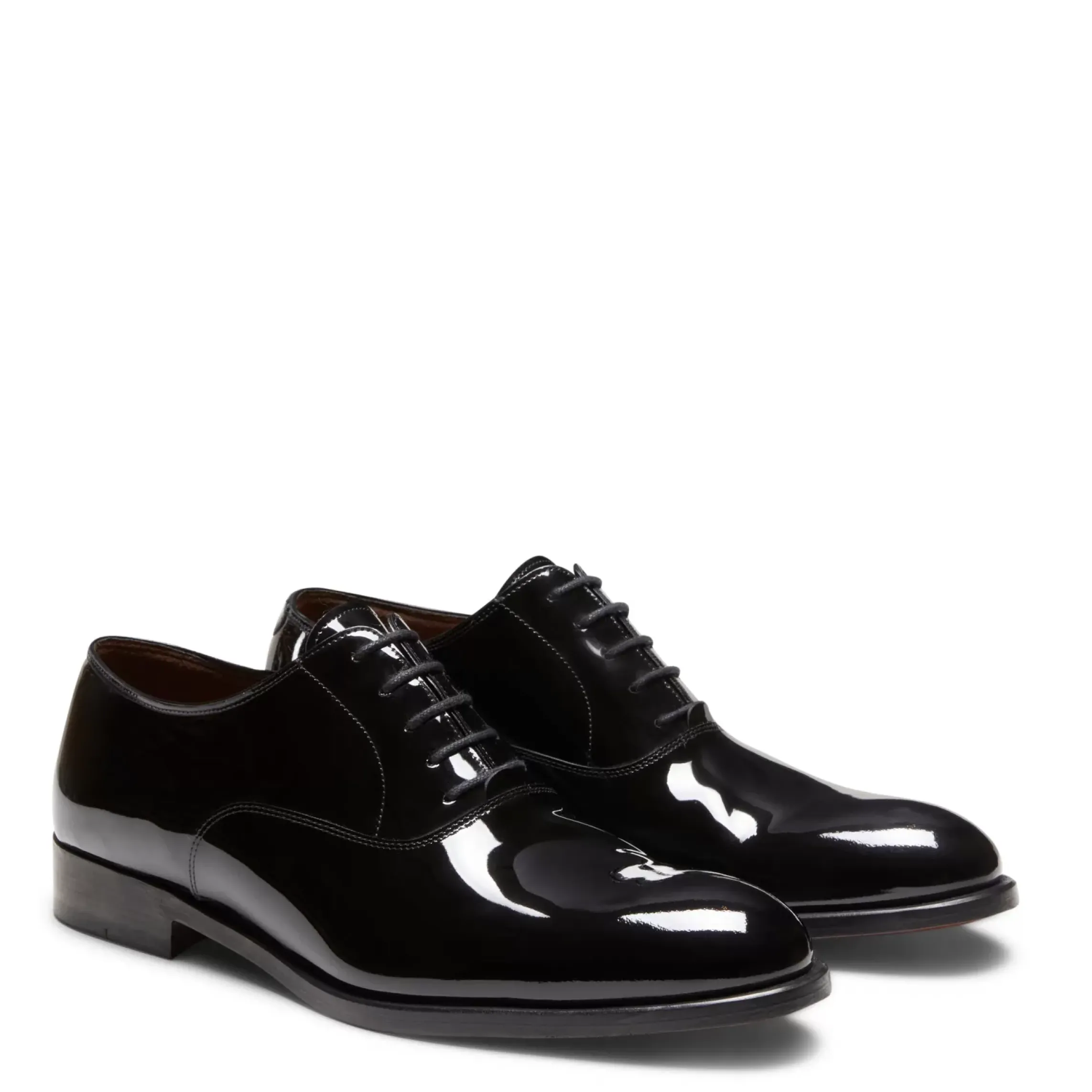 Fratelli Rossetti Black patent leather Oxford shoe|^ Lace-up Shoes