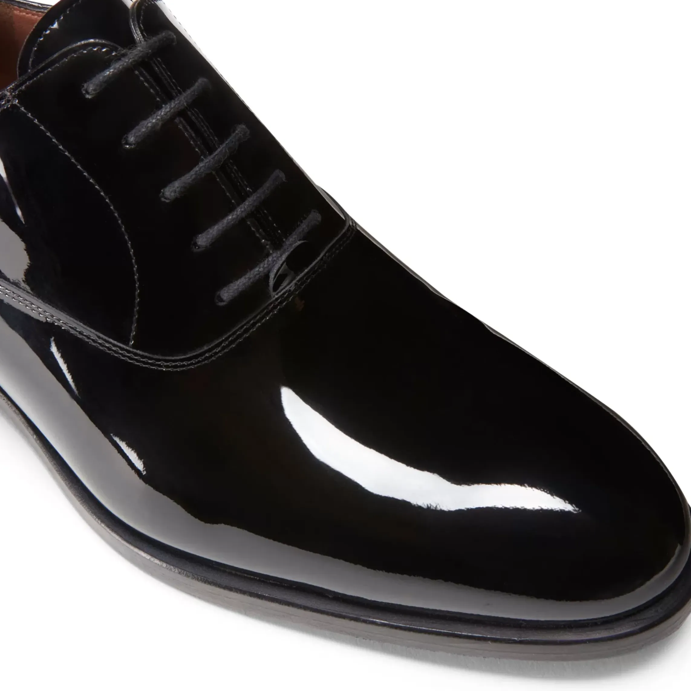 Fratelli Rossetti Black patent leather Oxford shoe|^ Lace-up Shoes