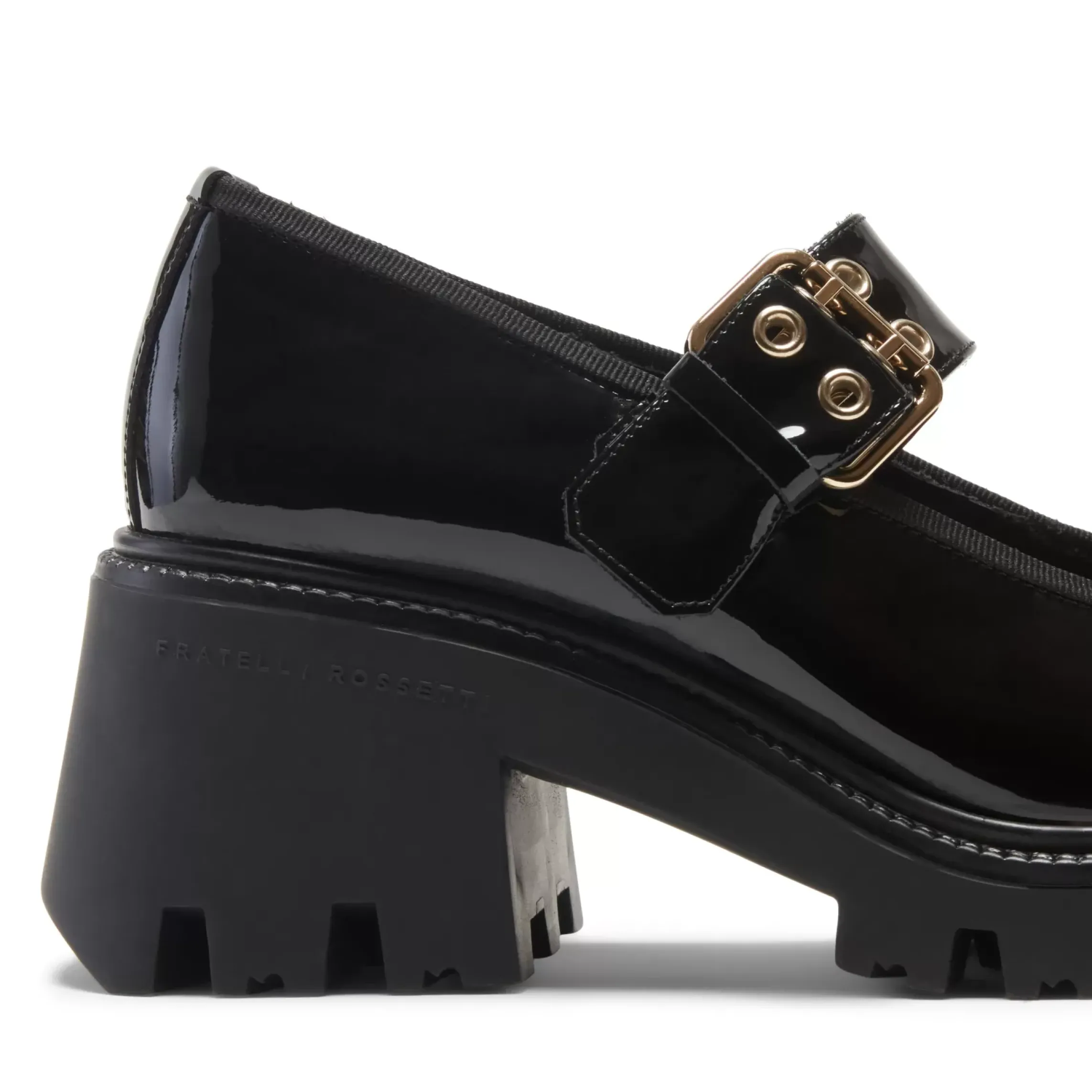 Fratelli Rossetti Black patent leather pump|^ Décolleté