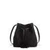 Fratelli Rossetti Black suede bucket bag|^ Bags