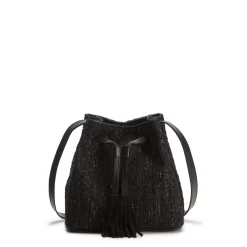 Fratelli Rossetti Black suede bucket bag|^ Bags