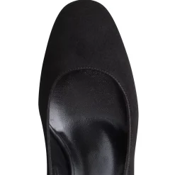 Fratelli Rossetti Black suede pump|^ Décolleté