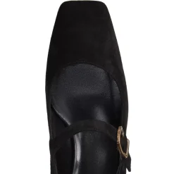 Fratelli Rossetti Black suede pump|^ Décolleté