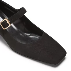 Fratelli Rossetti Black suede pump|^ Décolleté