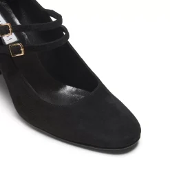 Fratelli Rossetti Black suede pump|^ Décolleté