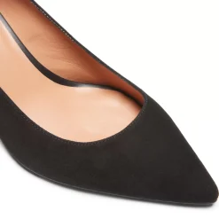 Fratelli Rossetti Black suede pump|^ Décolleté