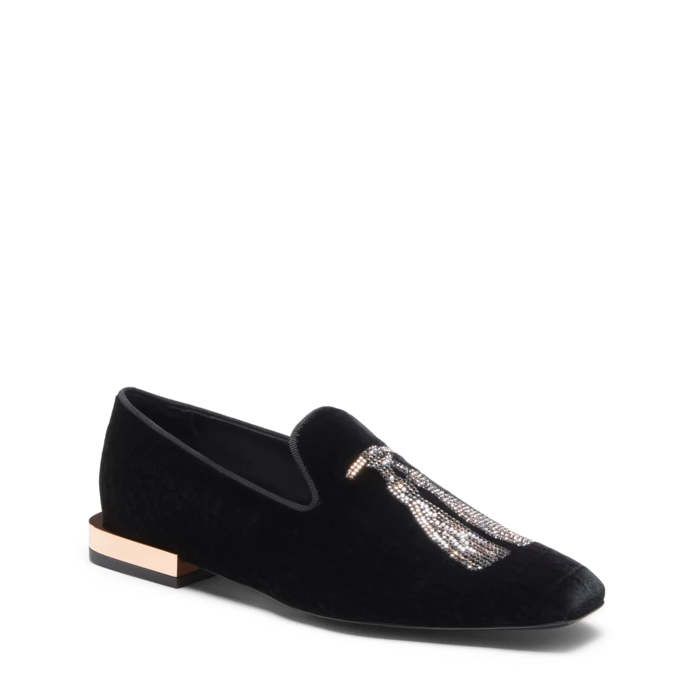 Fratelli Rossetti Black velvet Hobo slipper|^ Slip On