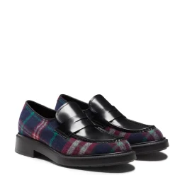 Fratelli Rossetti e Tartan fabric loafer|^ Loafers