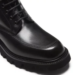 Fratelli Rossetti Boot in black leather|^ Ankle Boots