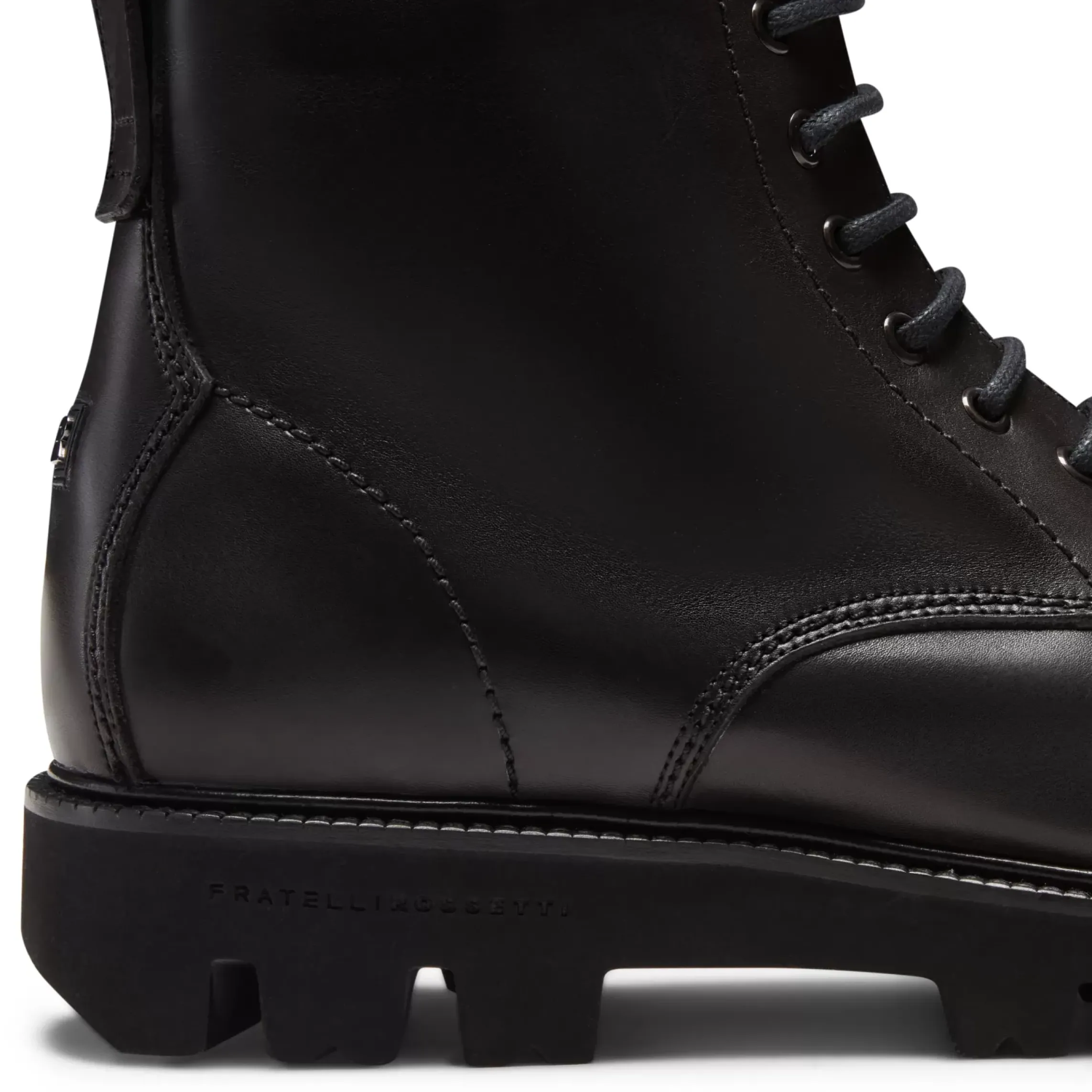 Fratelli Rossetti Boot in black leather|^ Ankle Boots