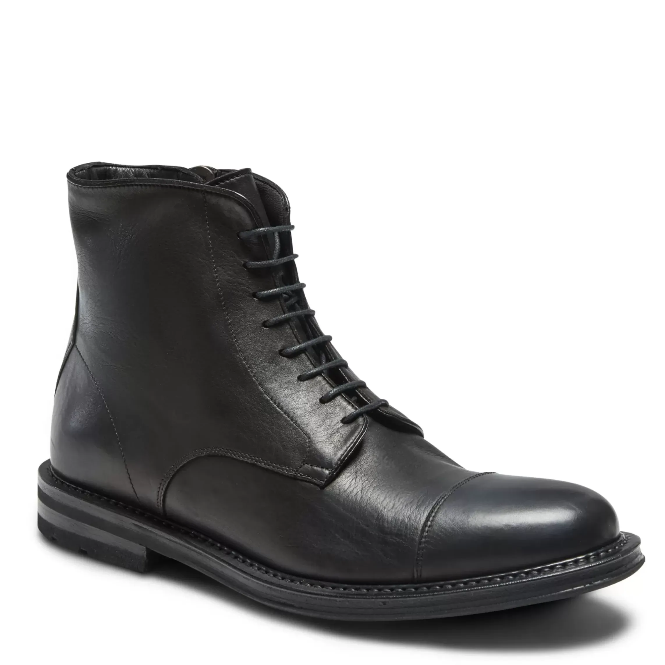 Fratelli Rossetti Boot in black leather|^ Ankle Boots