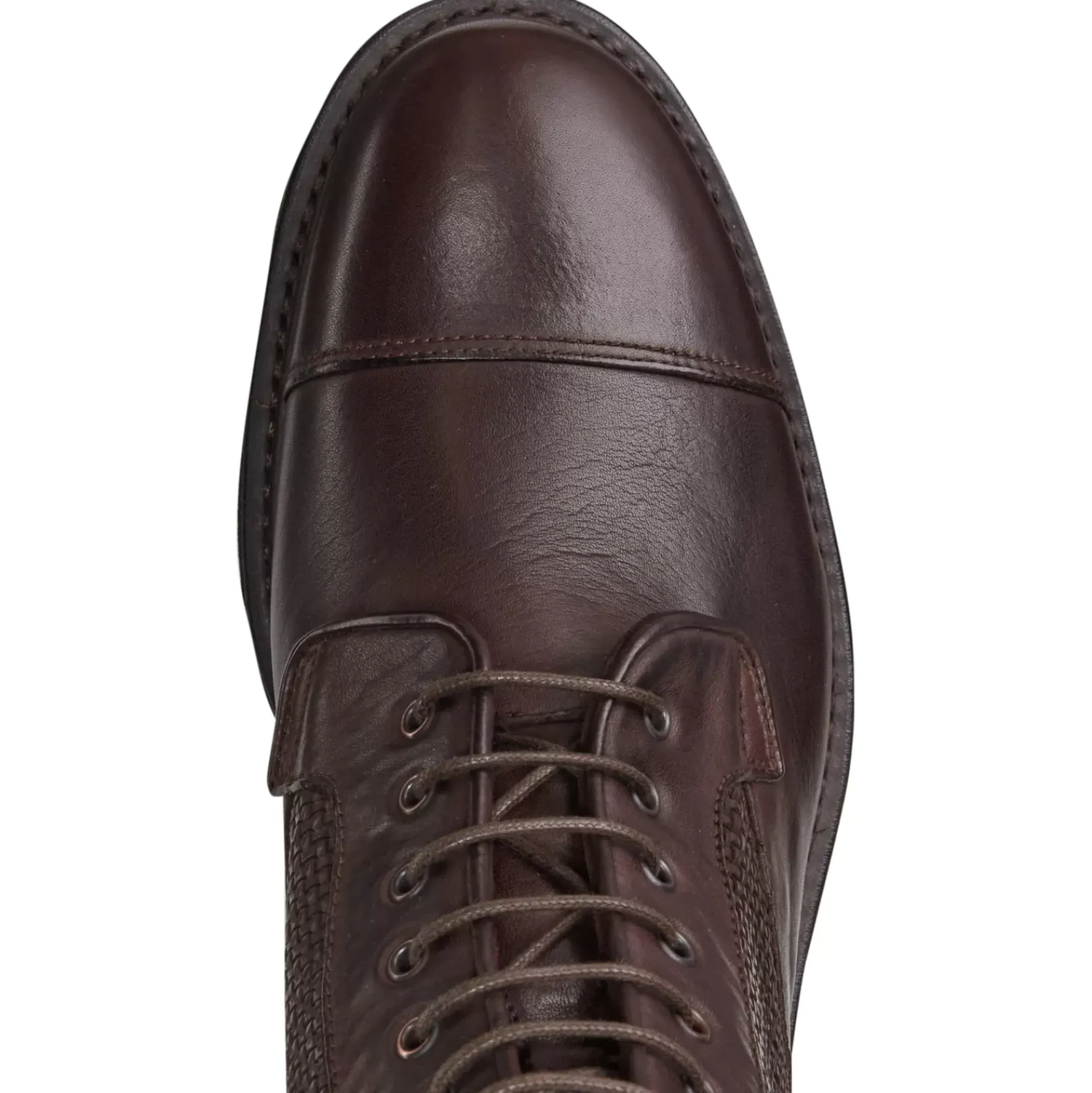 Fratelli Rossetti Boot in mahogany leather|^ Ankle Boots