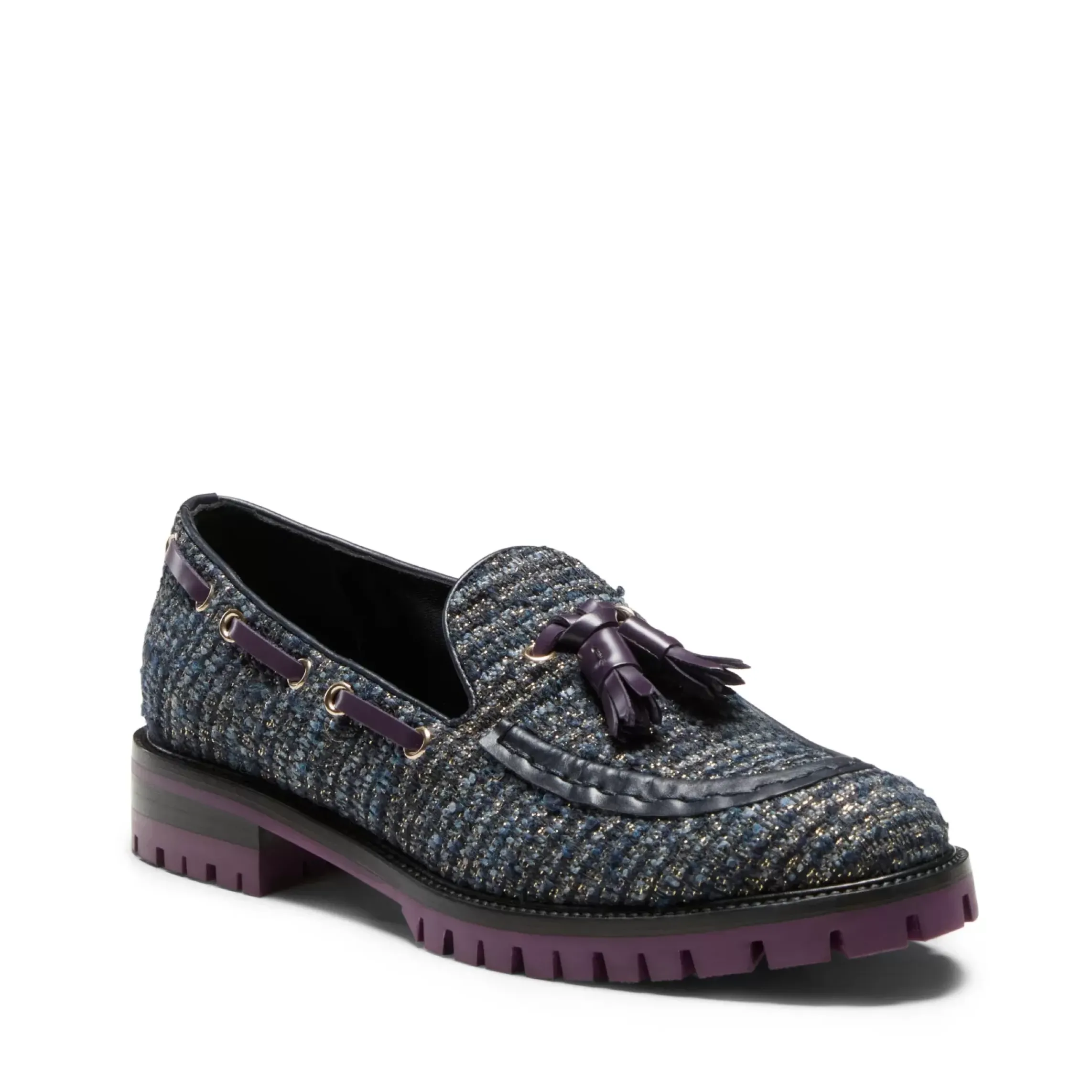Fratelli Rossetti Brera loafer in blue fabric|^ Loafers