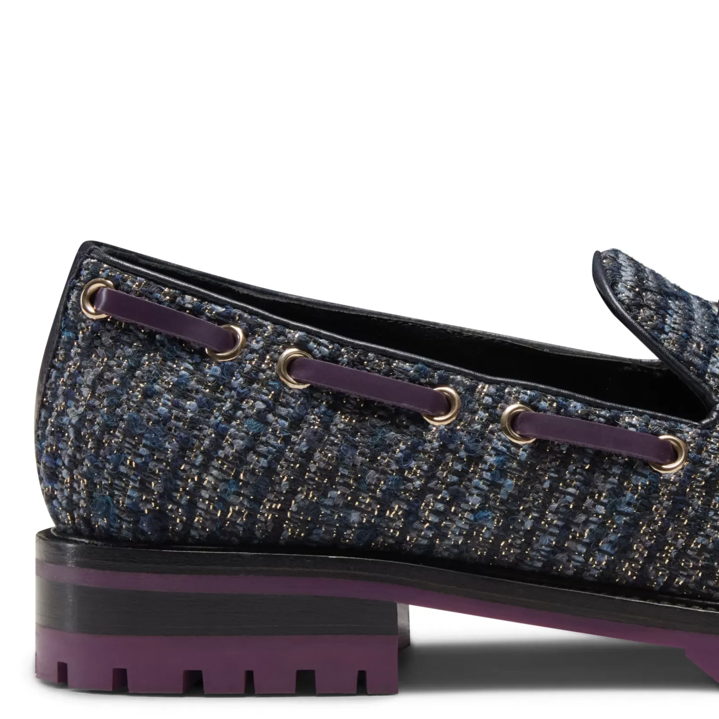 Fratelli Rossetti Brera loafer in blue fabric|^ Loafers