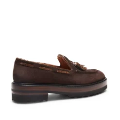 Fratelli Rossetti Brera loafer in cocoa brown suede|^ Loafers